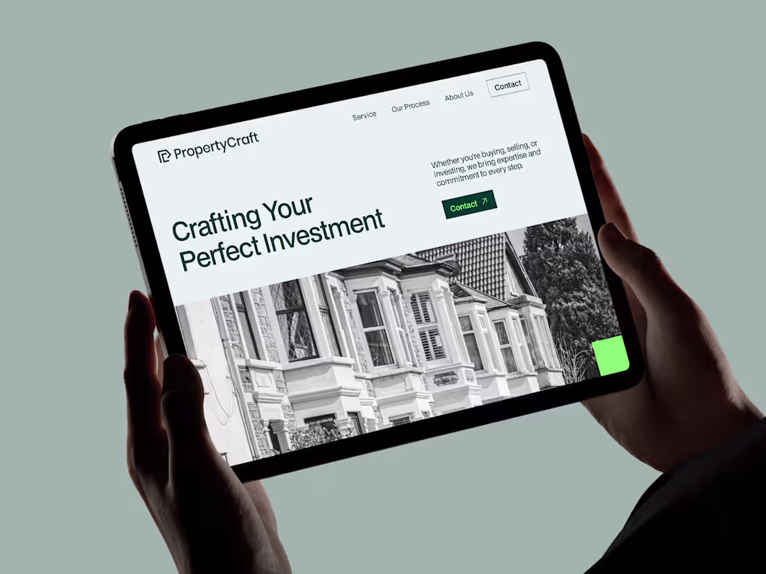 Cover image for PropertyCraft Brand Identity Development