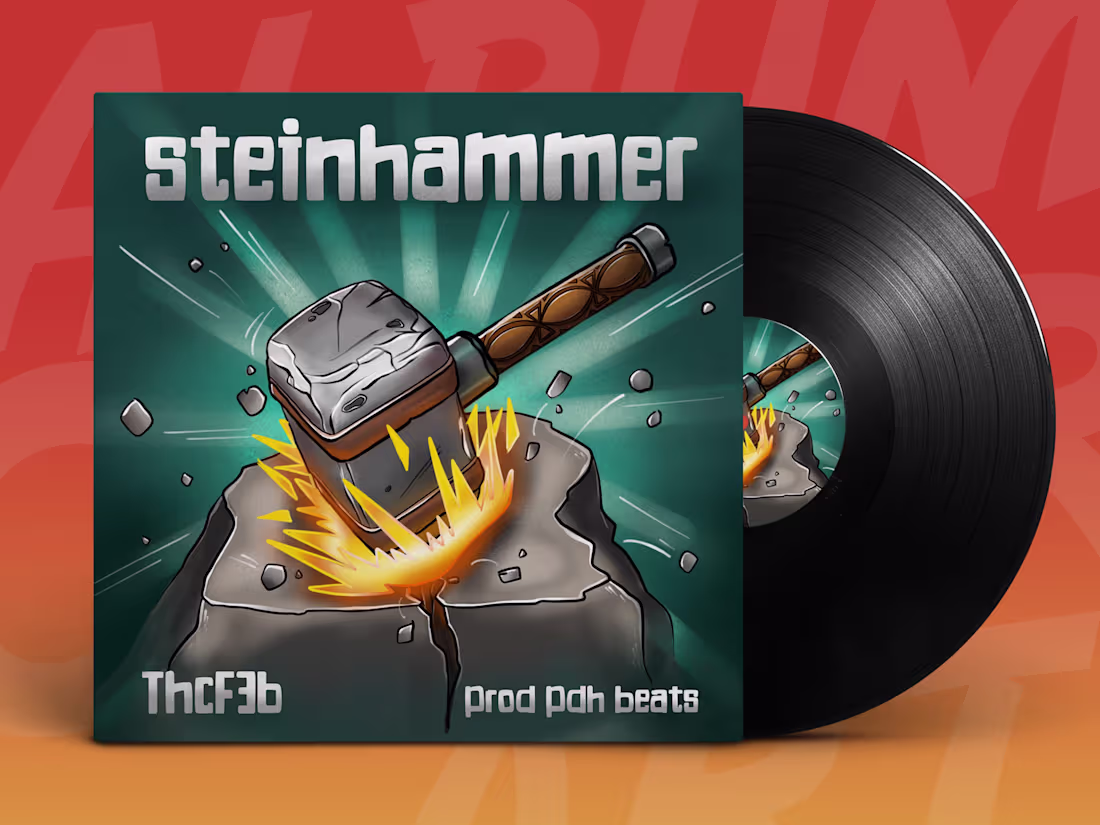 Cover image for Music Album Illustrations