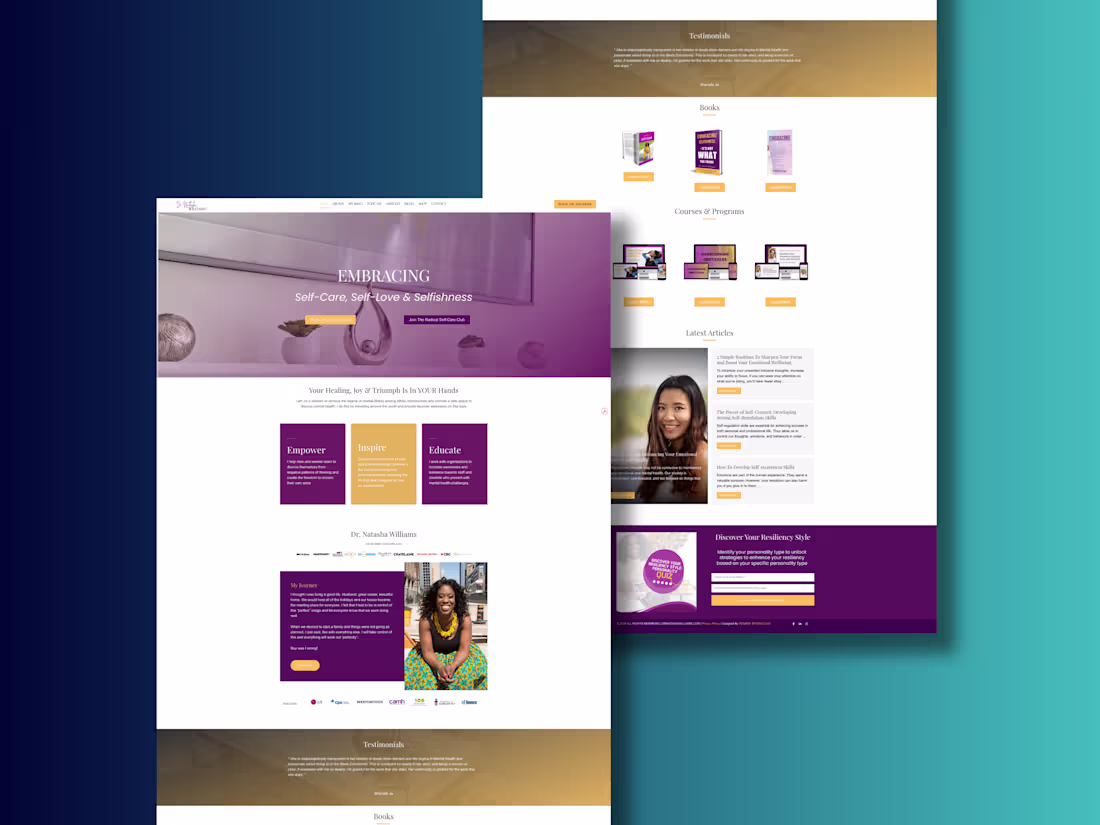 Cover image for Brand Expansion & Strategic Positioning for Dr. Natasha Williams