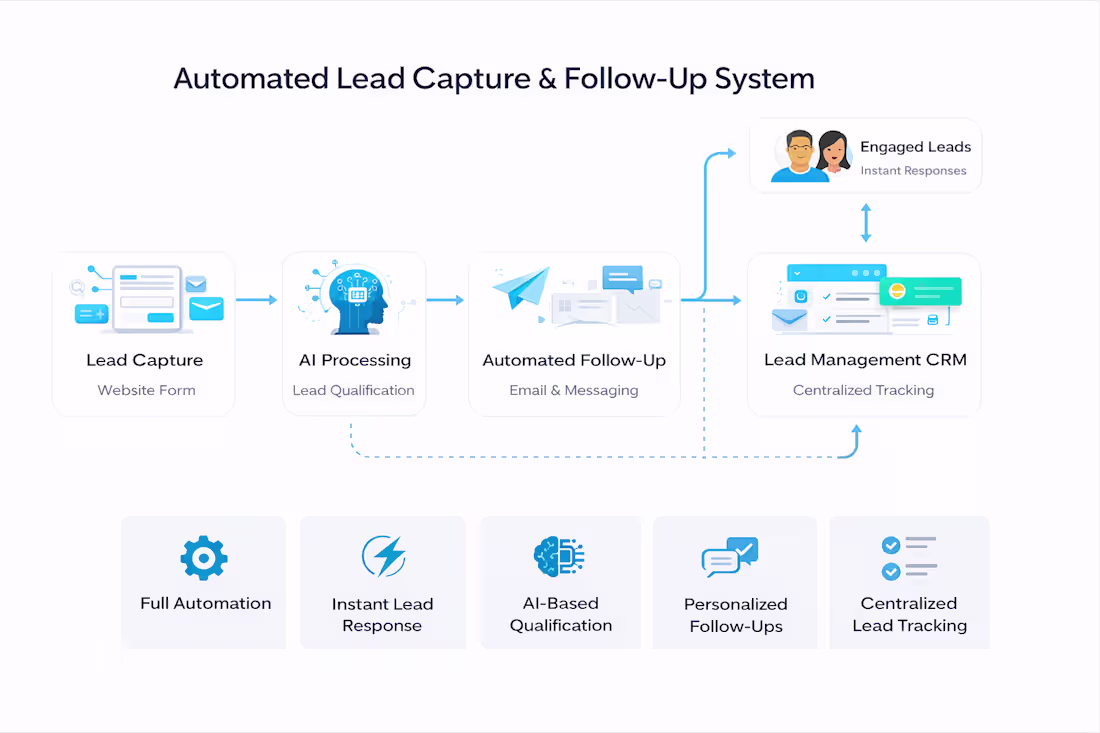Cover image for Automated Lead Capture and follow