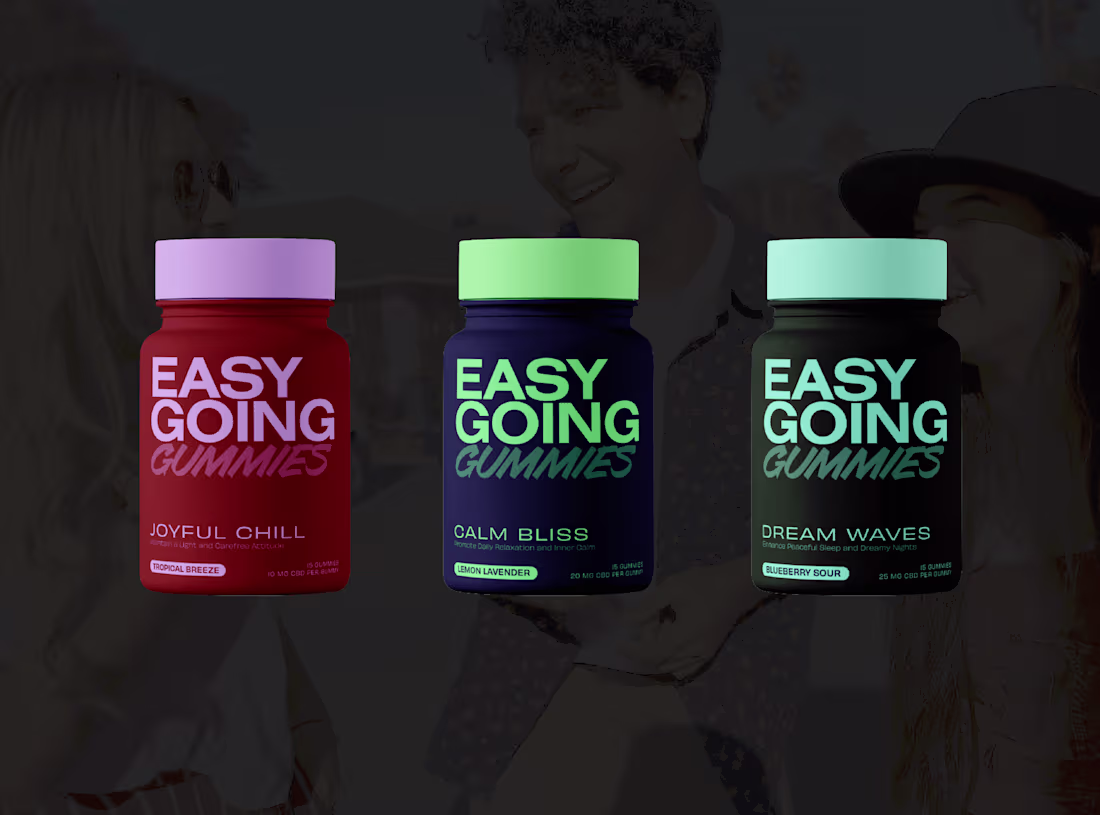 Cover image for Easy Going | CBD Gummies