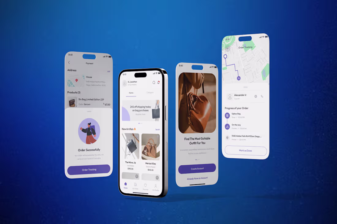 Cover image for ZET Bags brand design & UI design 