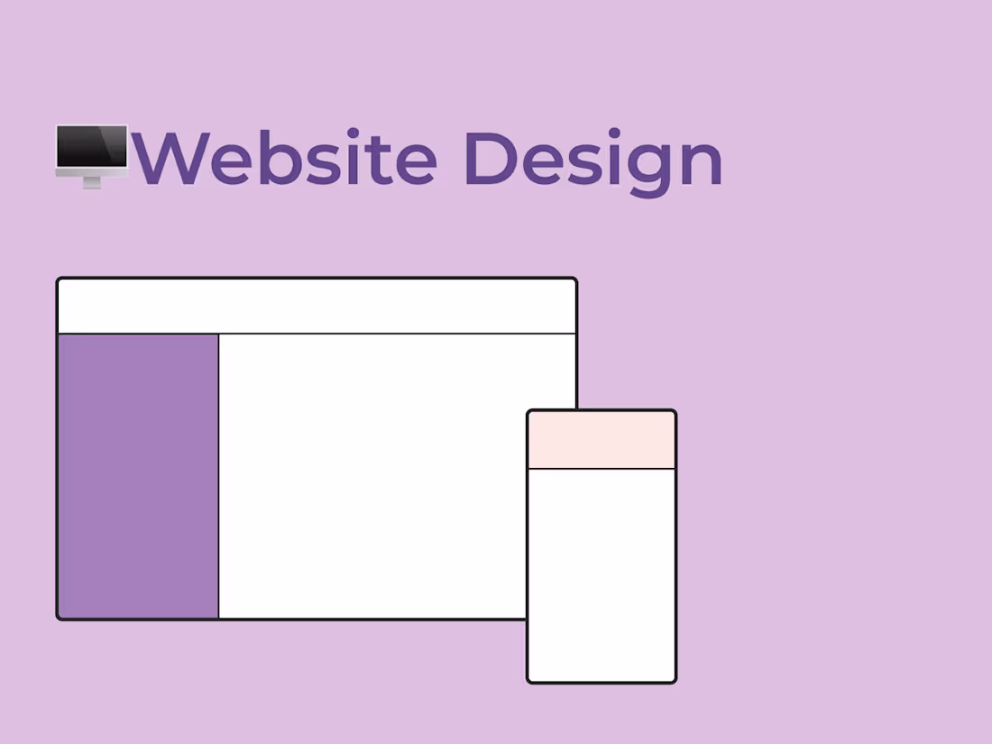 Cover image for ️‍🖥️ Website UI Design
