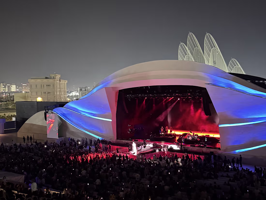 Cover image for Social Media Coverage: Saadiyat Nights