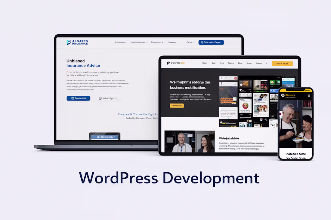 Cover image for WordPress Website Development for High-Performance Businesses