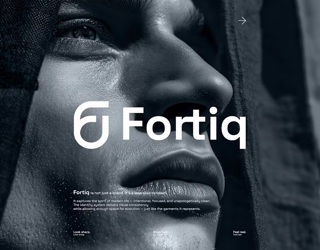 Cover image for Fortiq - Modern Fashion Brand Identity