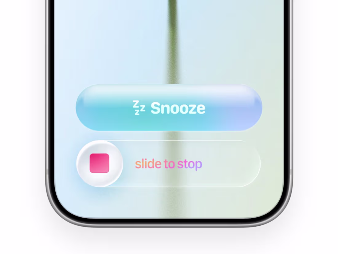 Cover image for soothing wake up interface