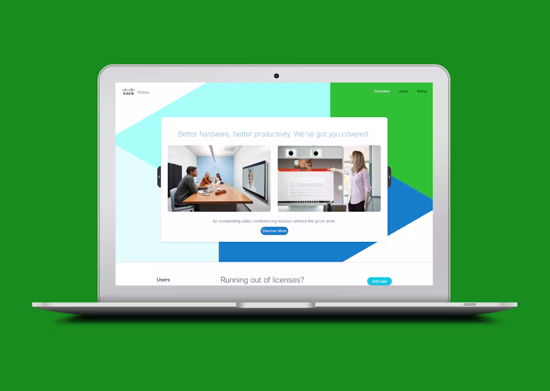 Cover image for Cisco Webex – Control Hub Lite
