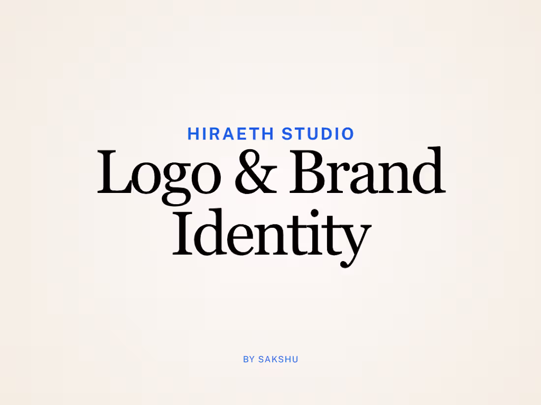 Cover image for Logo & Brand Identity