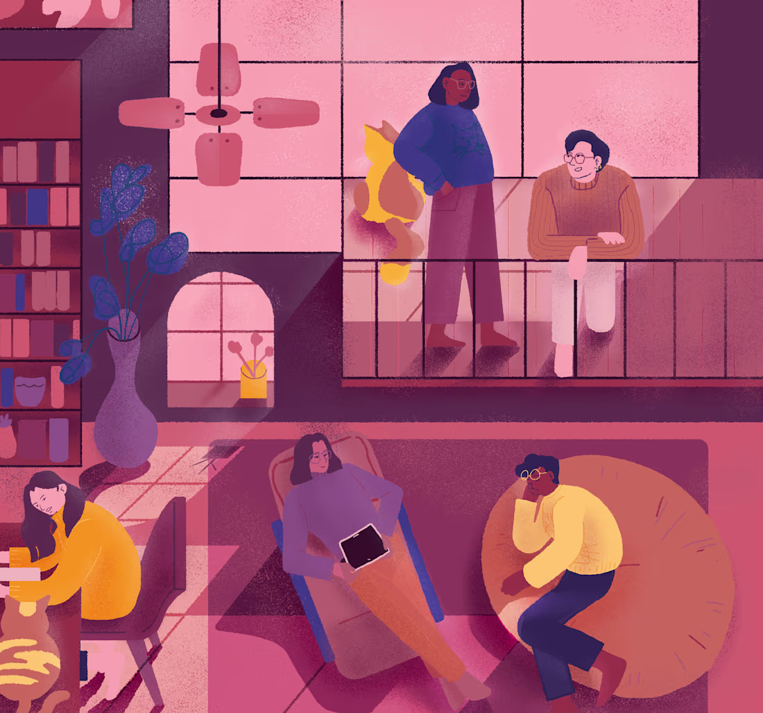 Cover image for Domestic Bliss | Illustration