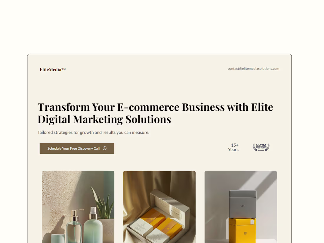 Cover image for Elite Media