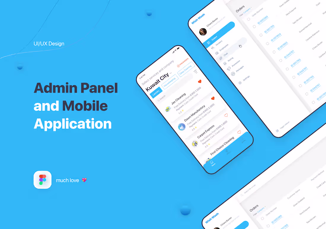Cover image for UX/UI Design for web and