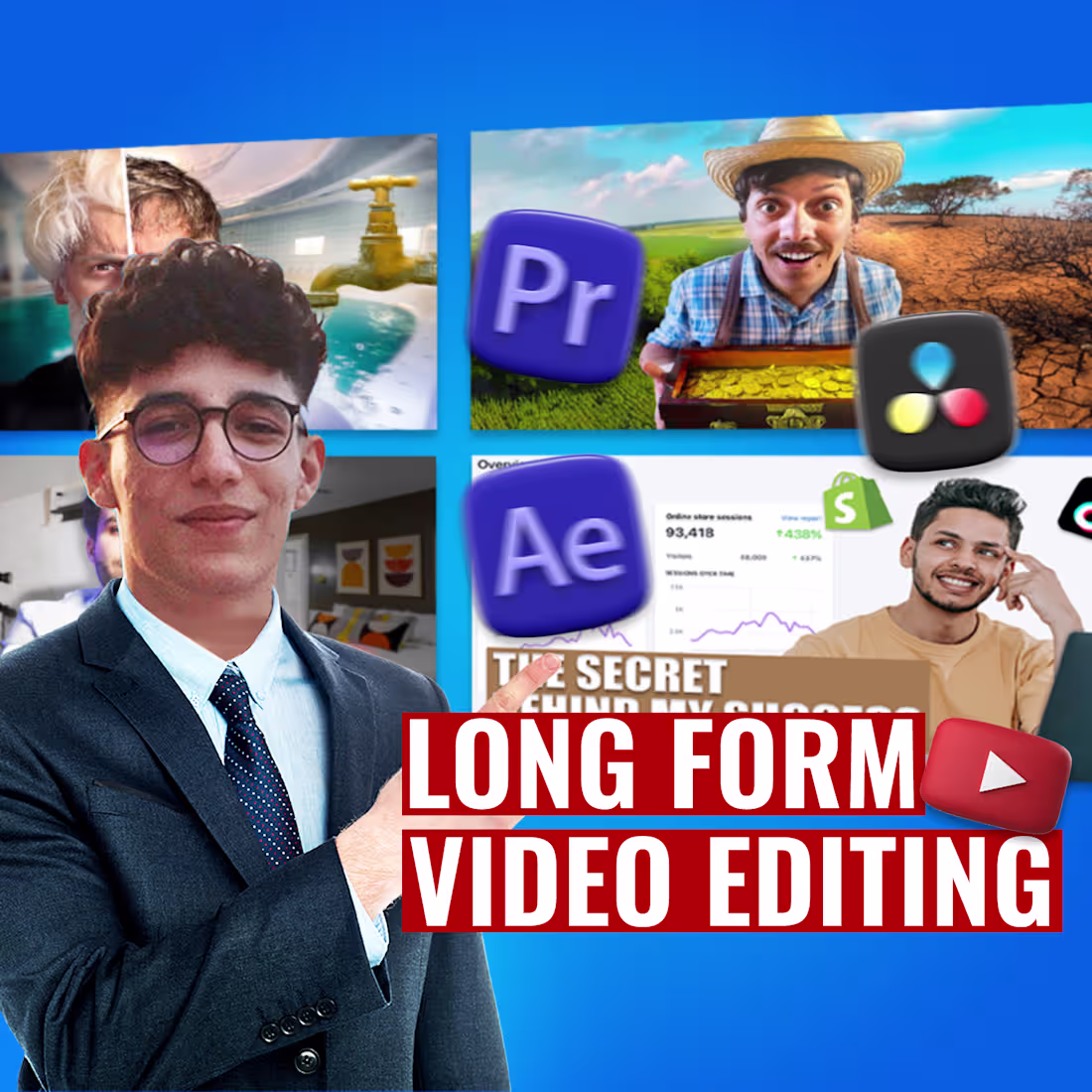 Cover image for Long Form Video Editing