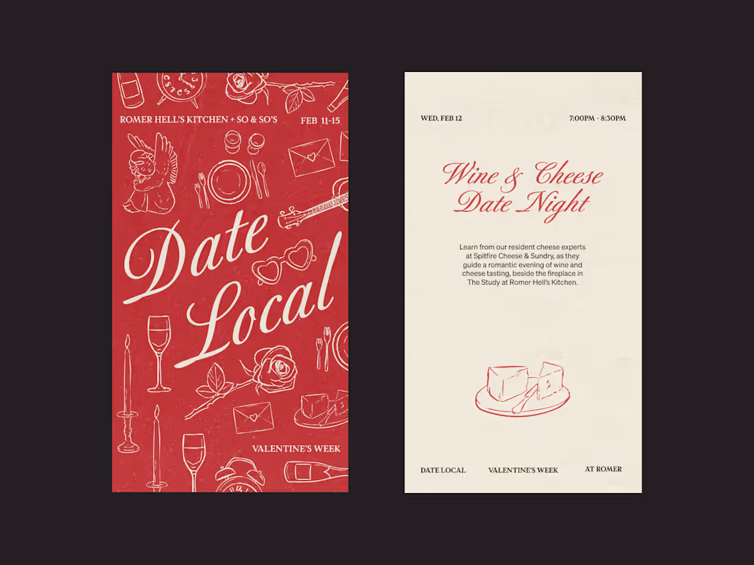 Cover image for Valentine's Day Campaign Design for Date Local