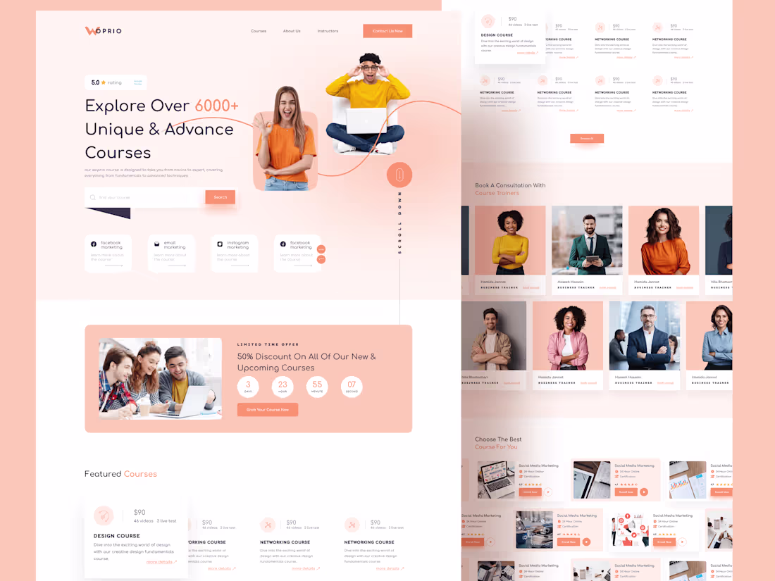 Cover image for Woprio Web Design