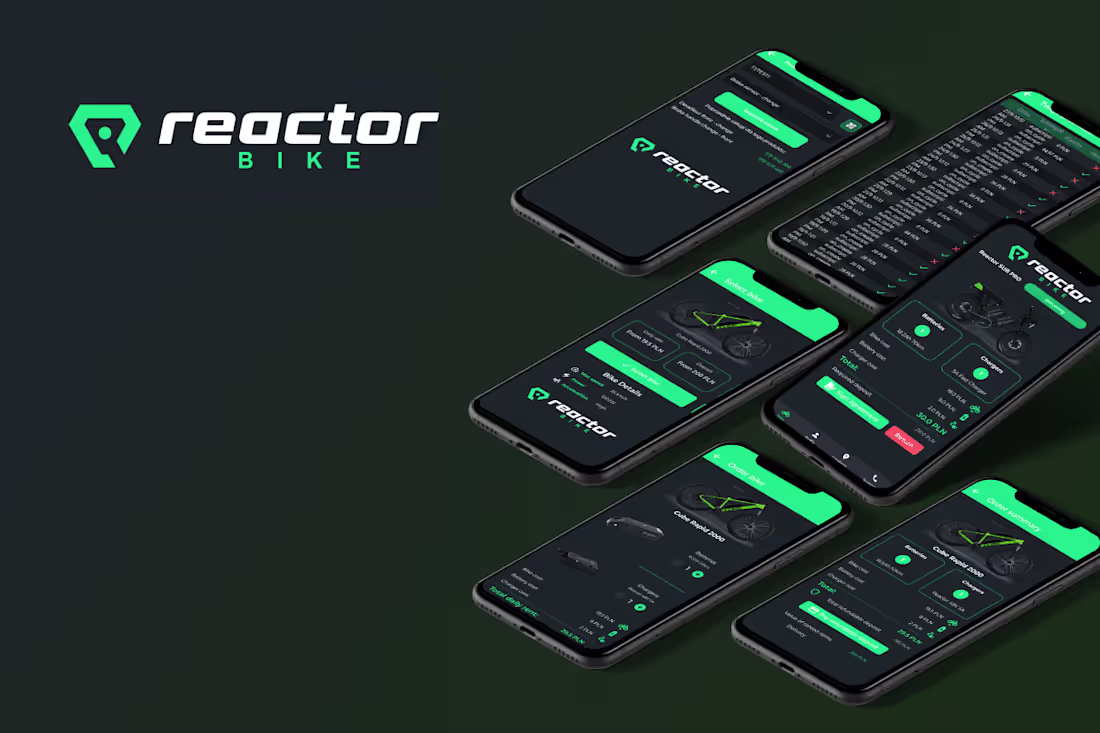 Cover image for Reactor Bike - Flutterflow app development and ongoing support