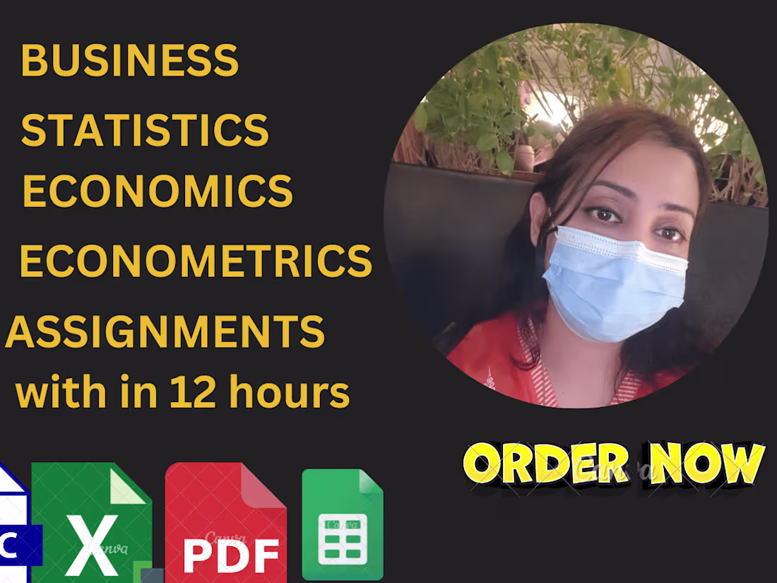 Cover image for I will do data analysis in SPSS, STATA, SAS, JAMOVI, JASP Excel 