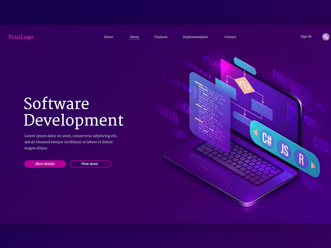 Cover image for Next.js Developer for landing template & deploy it to firebase
