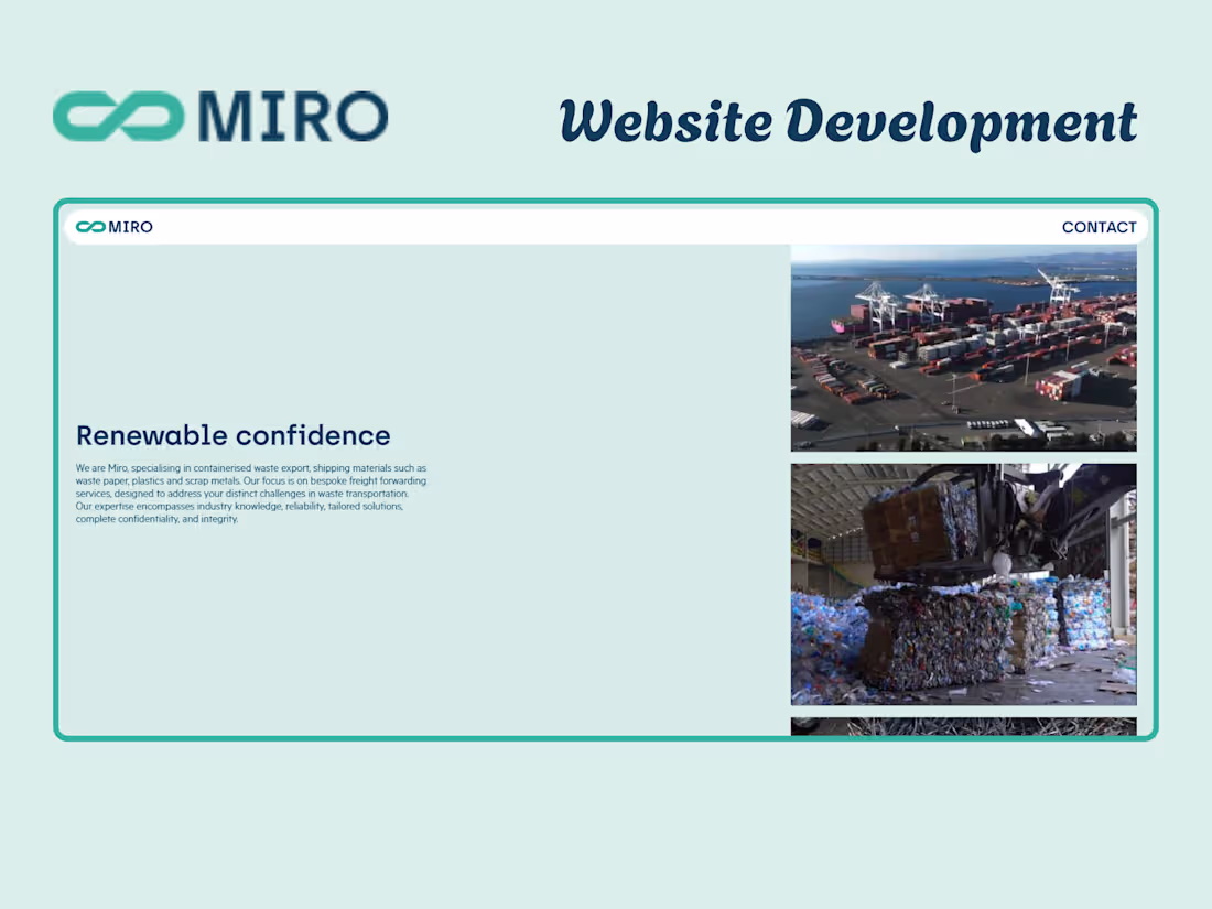 Cover image for MIRO Logistics