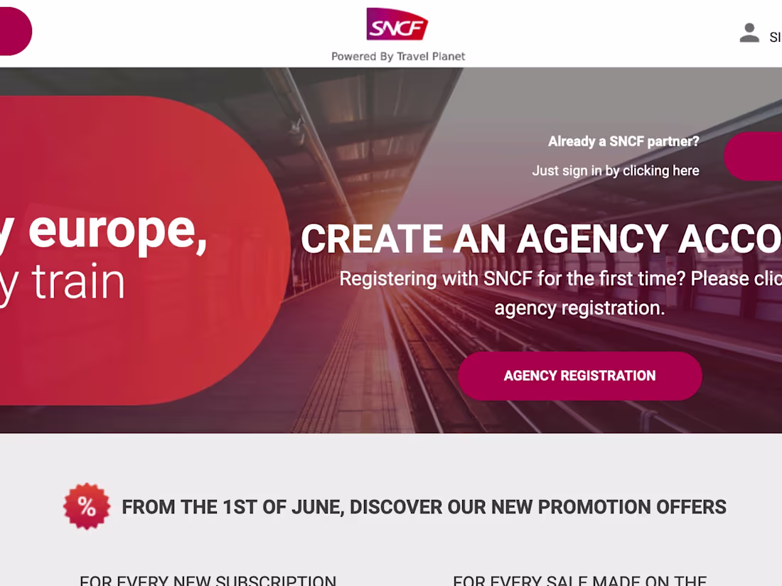 Cover image for SNCF - Europe