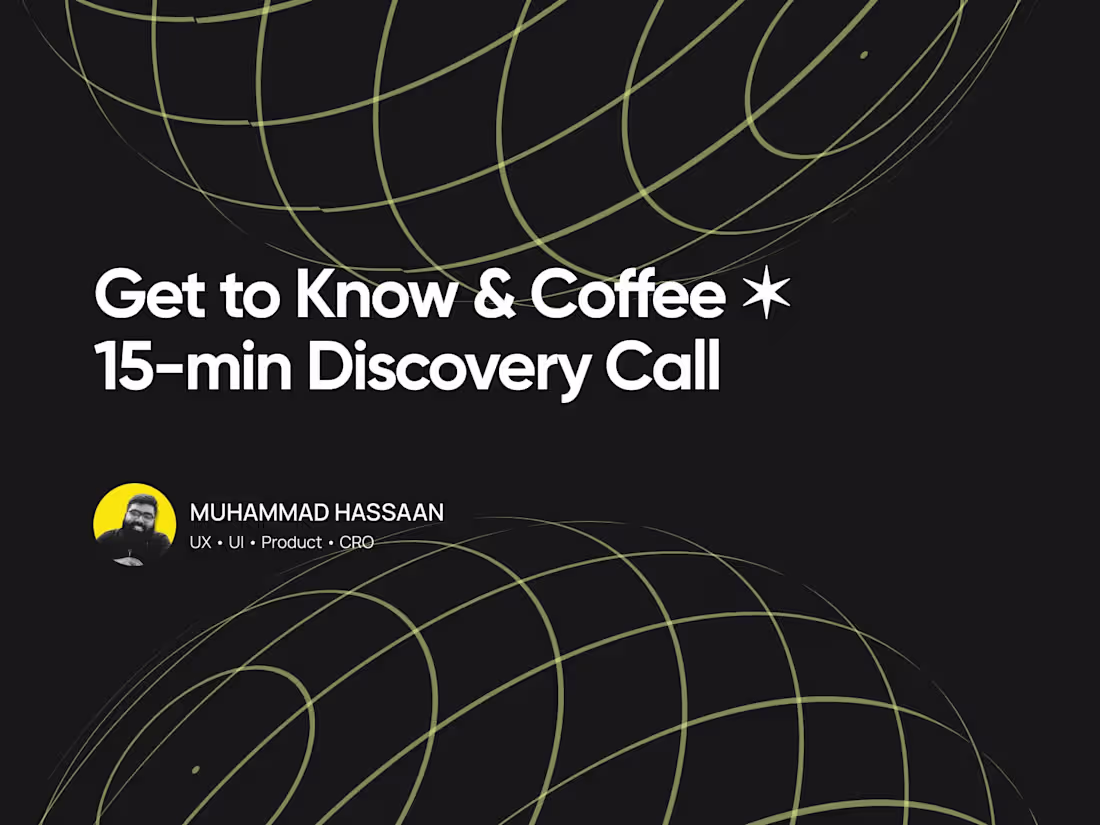 Cover image for 15-min Discovery Call 📞