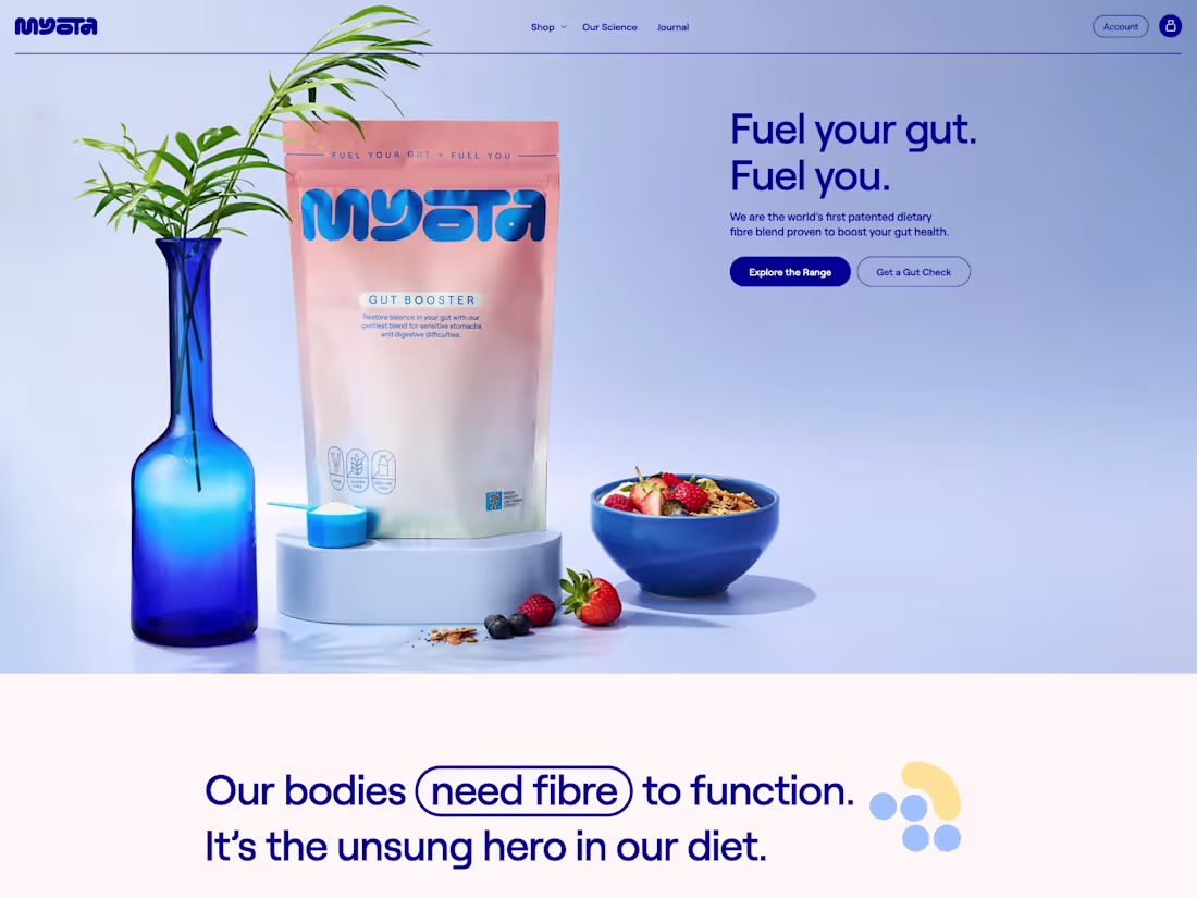 Cover image for UI/ UX Design for Myota Health