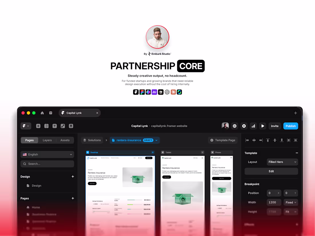 Cover image for CORE Partnership