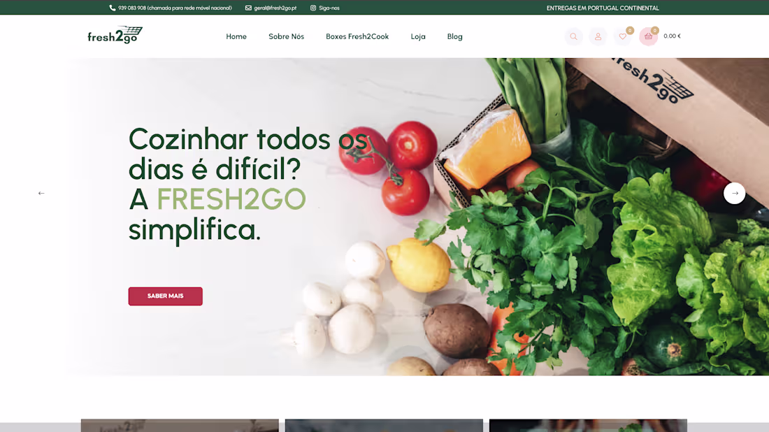 Cover image for Recipe-box delivery platform with subscription