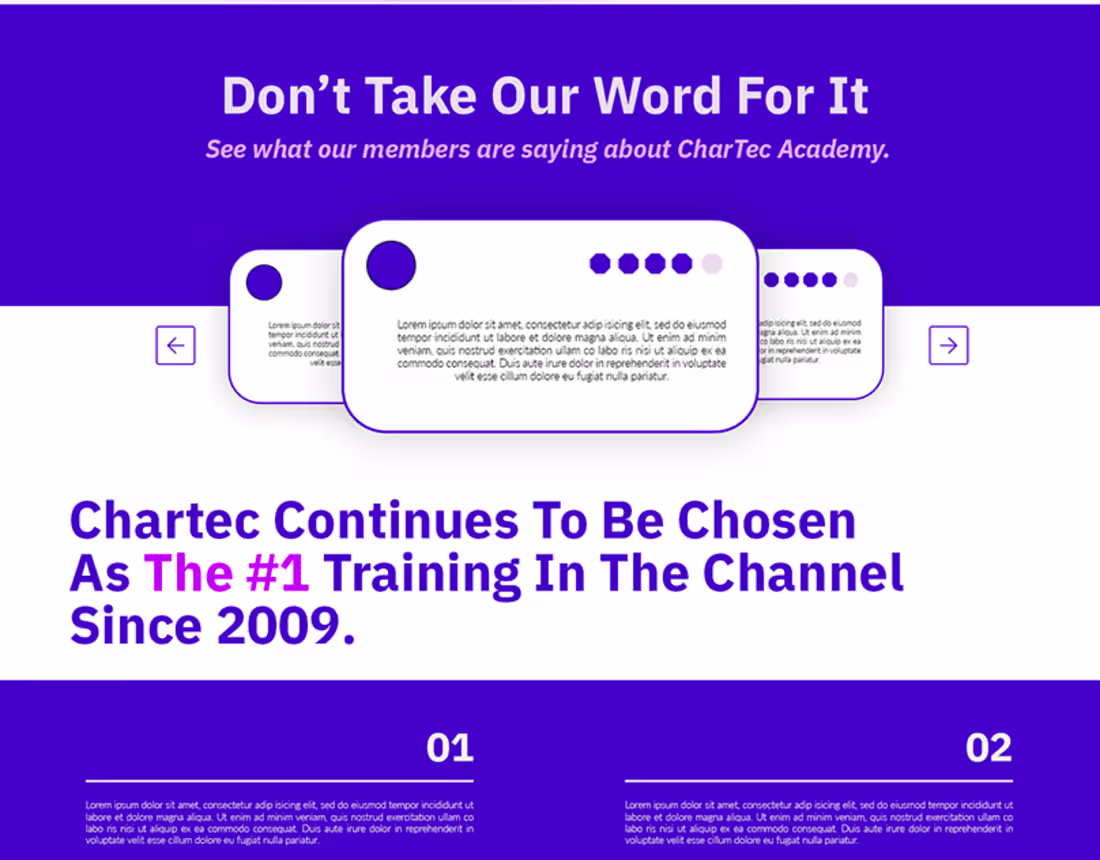 Cover image for Landing page design for Academy Website. :: Behance