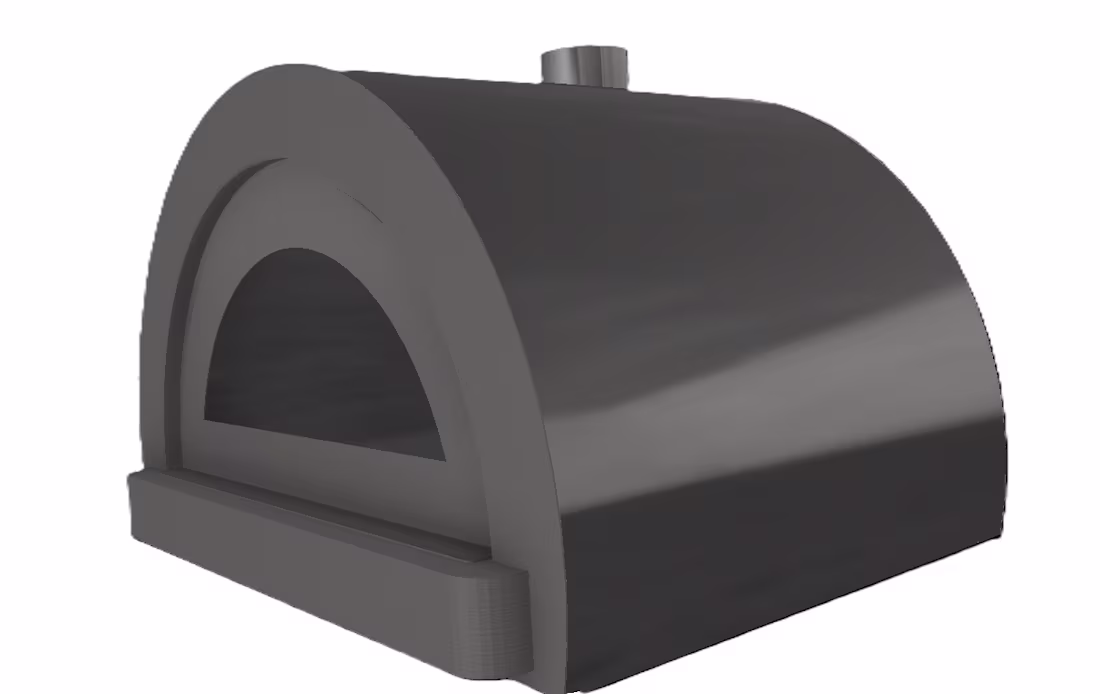 Cover image for Custom designed pizza oven