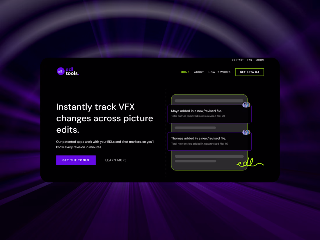 Cover image for Brand identity, UIUX, WordPress for VFX brand