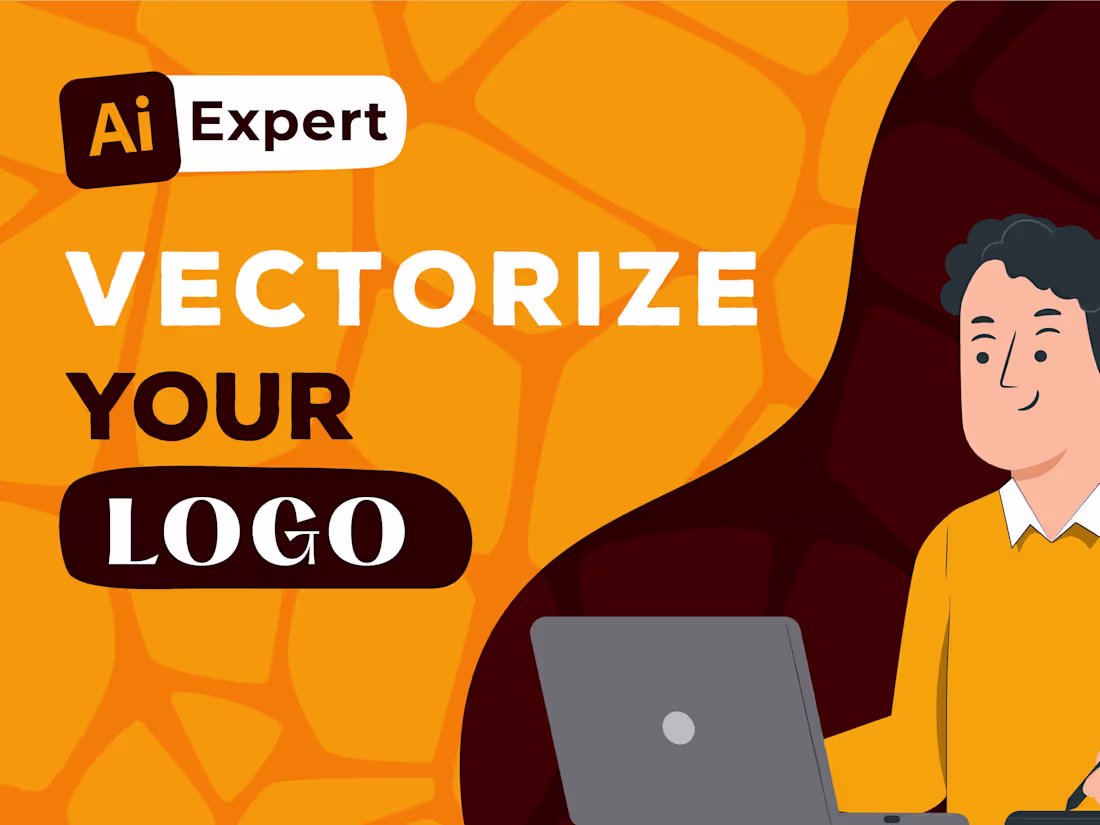 Cover image for I will vectorize logo image to vector