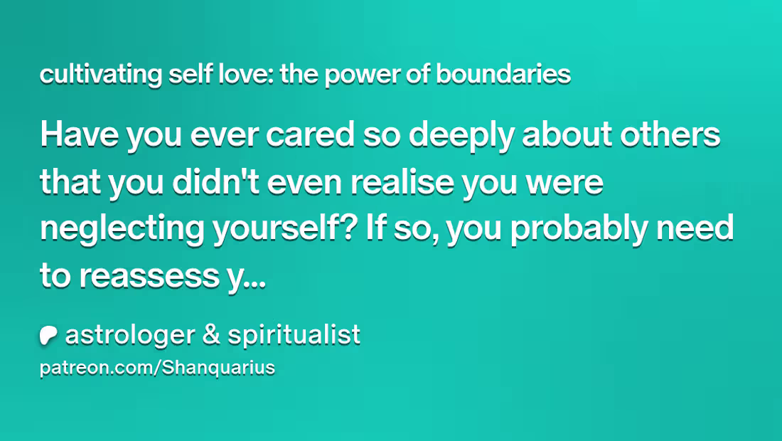 Cover image for cultivating self love: the power of boundaries