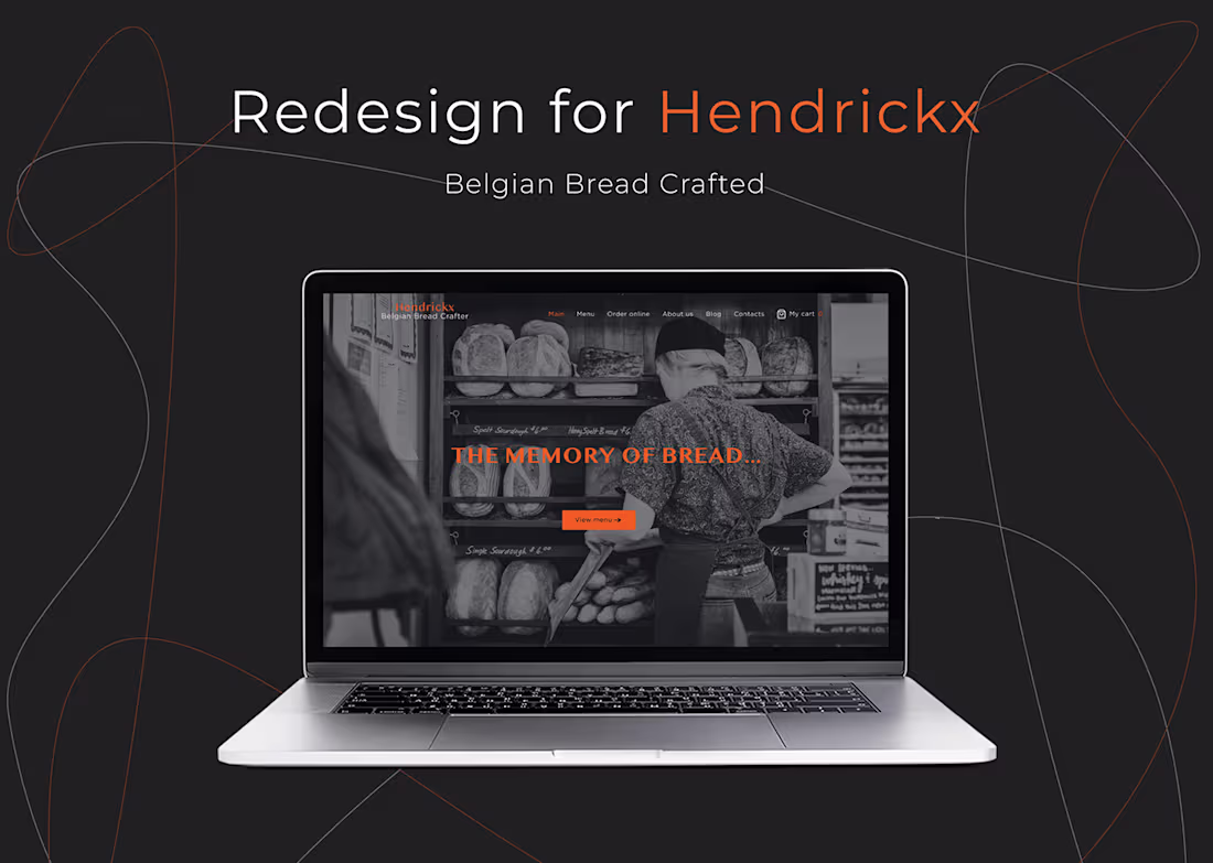 Cover image for Hendrickx bakery | Redesign concept on Behance