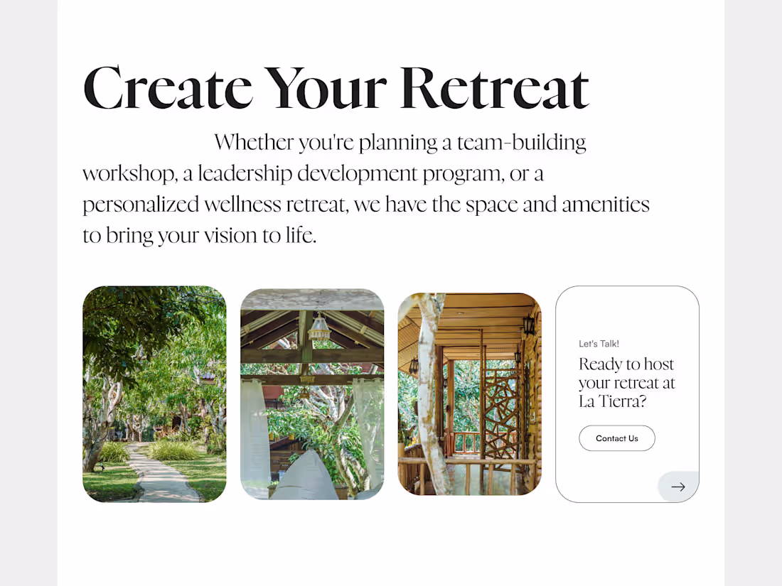 Cover image for La tierra resort