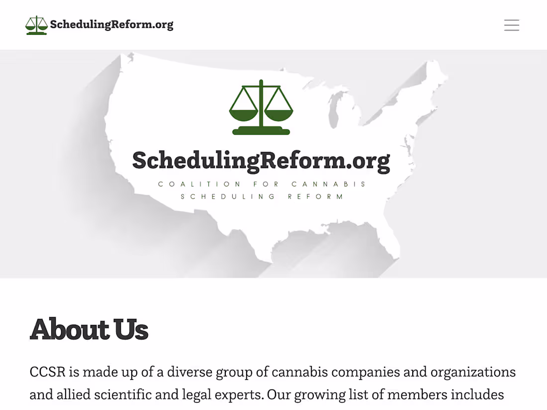 Cover image for schedulingreform.org - website design and development