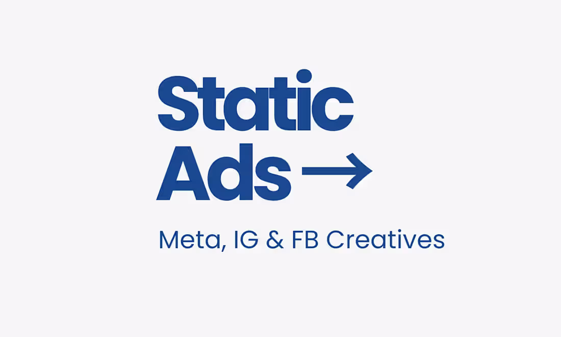 Cover image for Static Ad Creatives — Meta