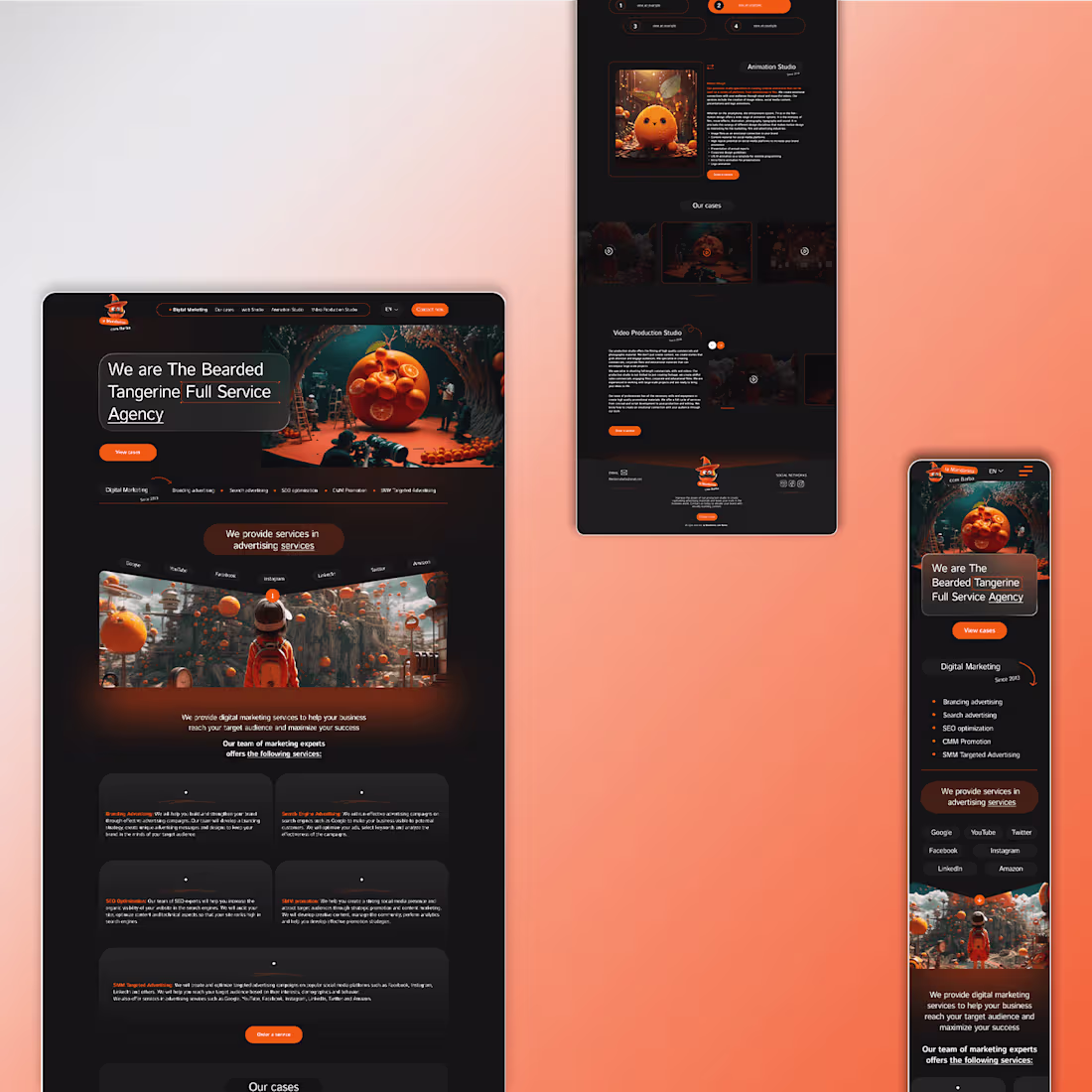 Cover image for Ui/Ux Desing for Agency