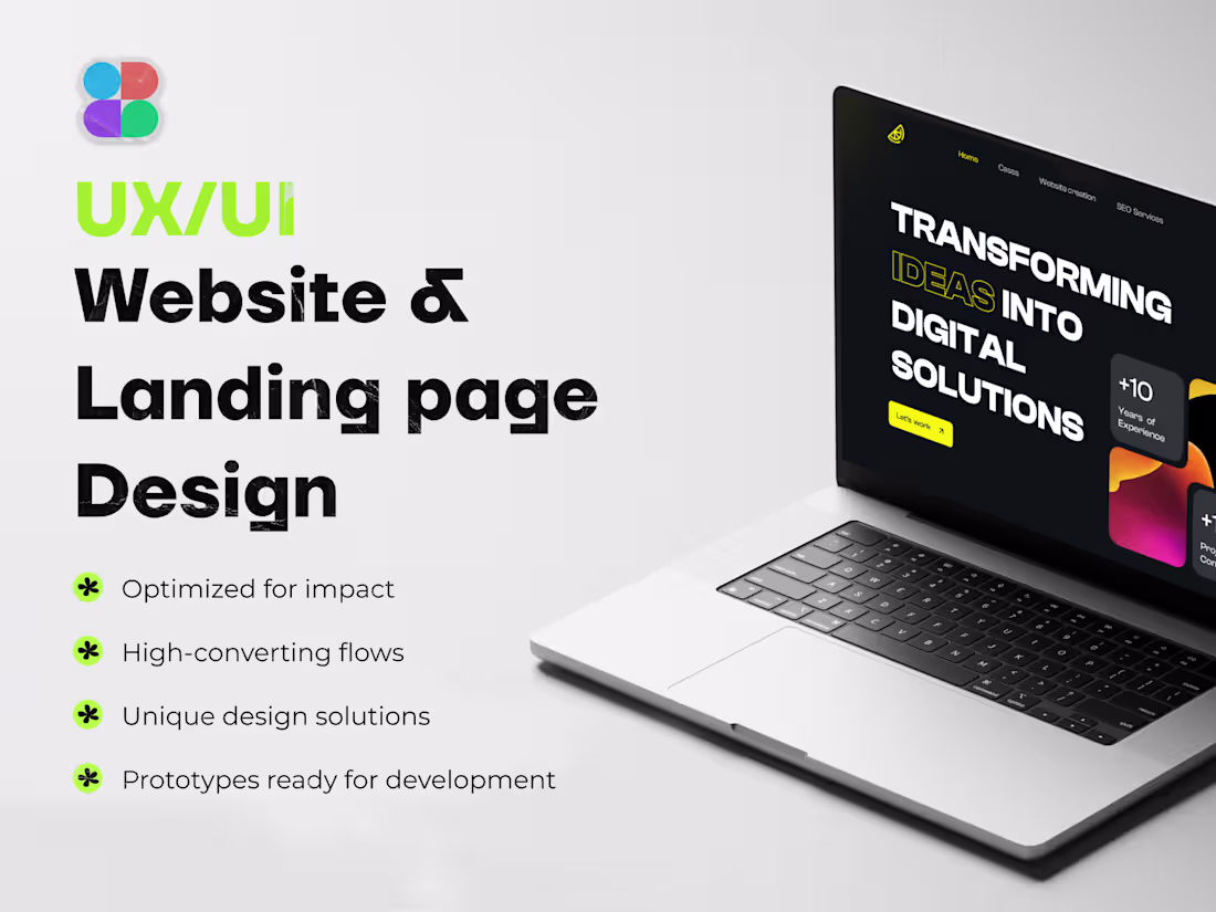 Cover image for I will design a website in figma