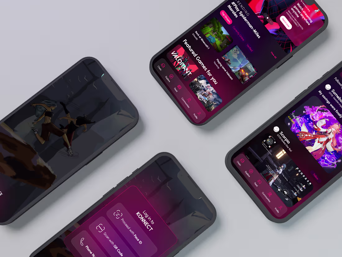 Cover image for Mobile Gaming App