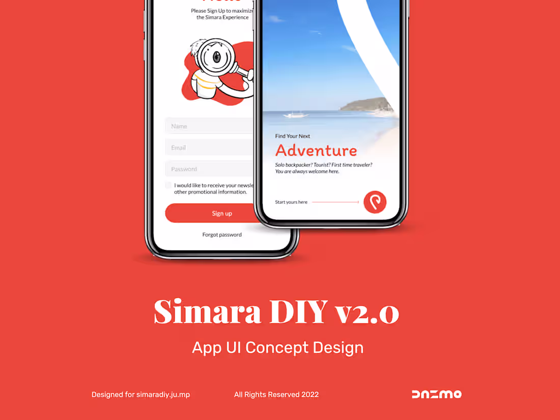 Cover image for UI/UX Design for Tourism App