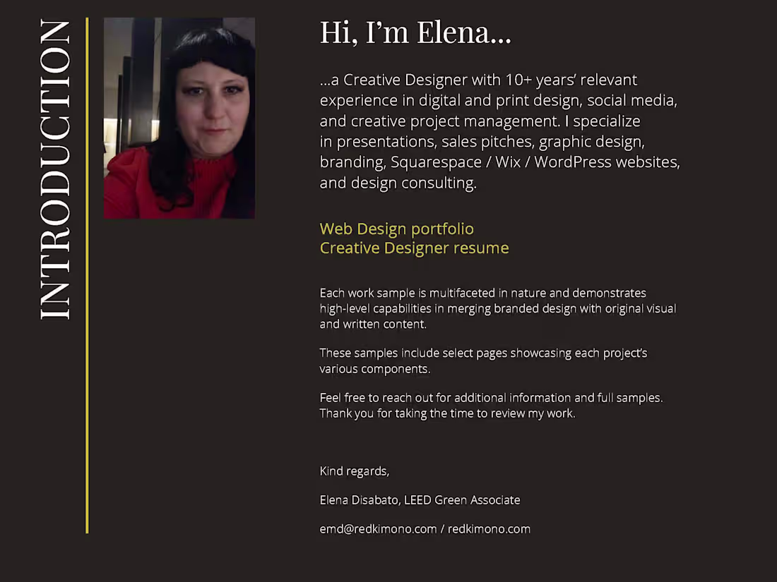 Cover image for Design Portfolio