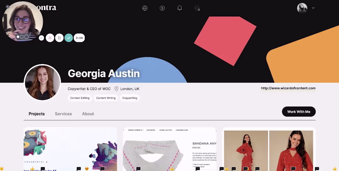 Cover image for Contra Writing Ambassador