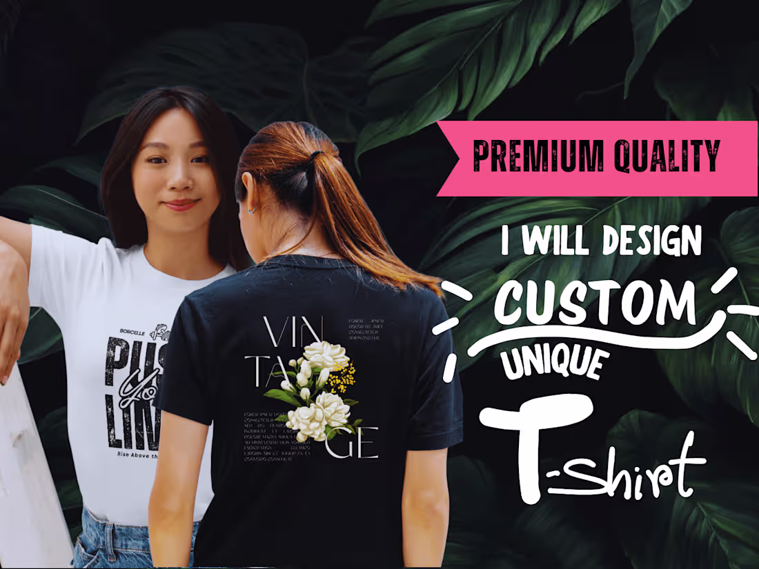 Cover image for T-Shirt Design for Merchandise 