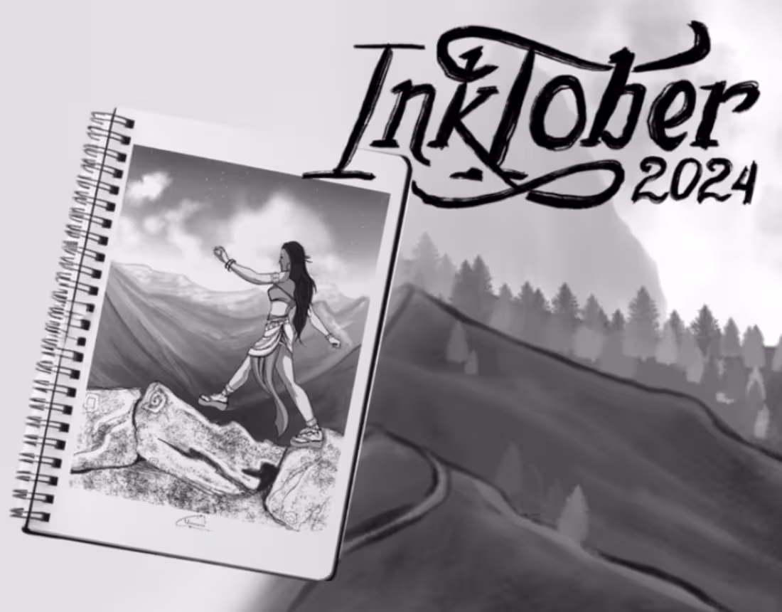 Cover image for InkTober 2024 | My World Vibe