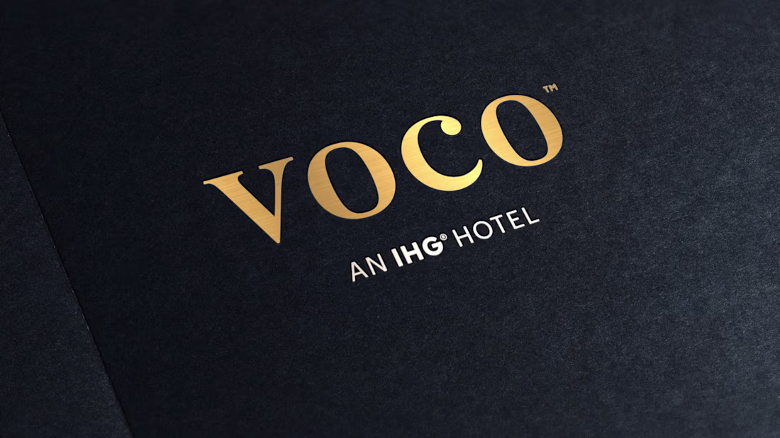 Cover image for Voco hotels brand identity
