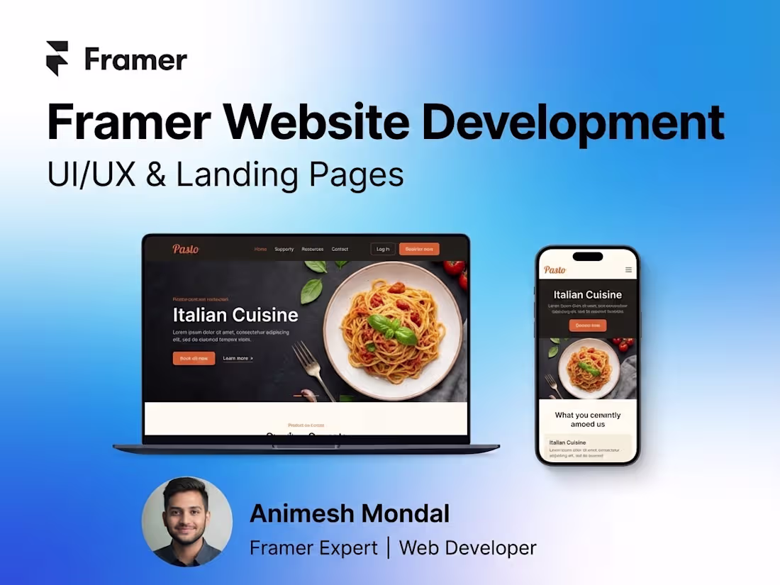 Cover image for High-Converting Framer Websites & Landing Pages