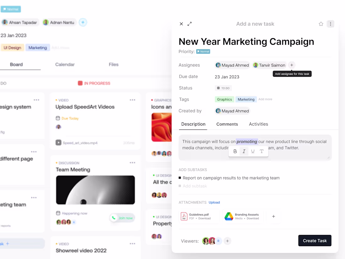 Cover image for Task Management Webapp