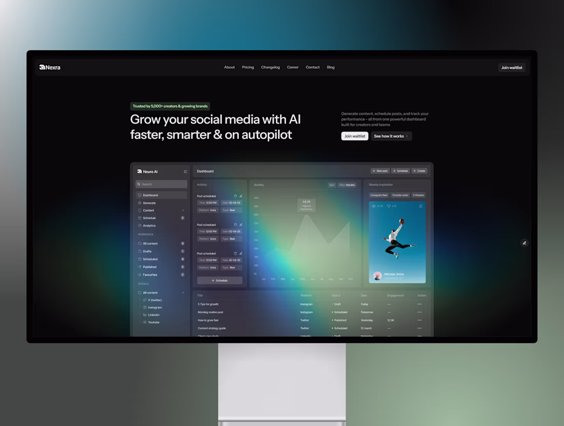 Cover image for Nexra is a premium Framer