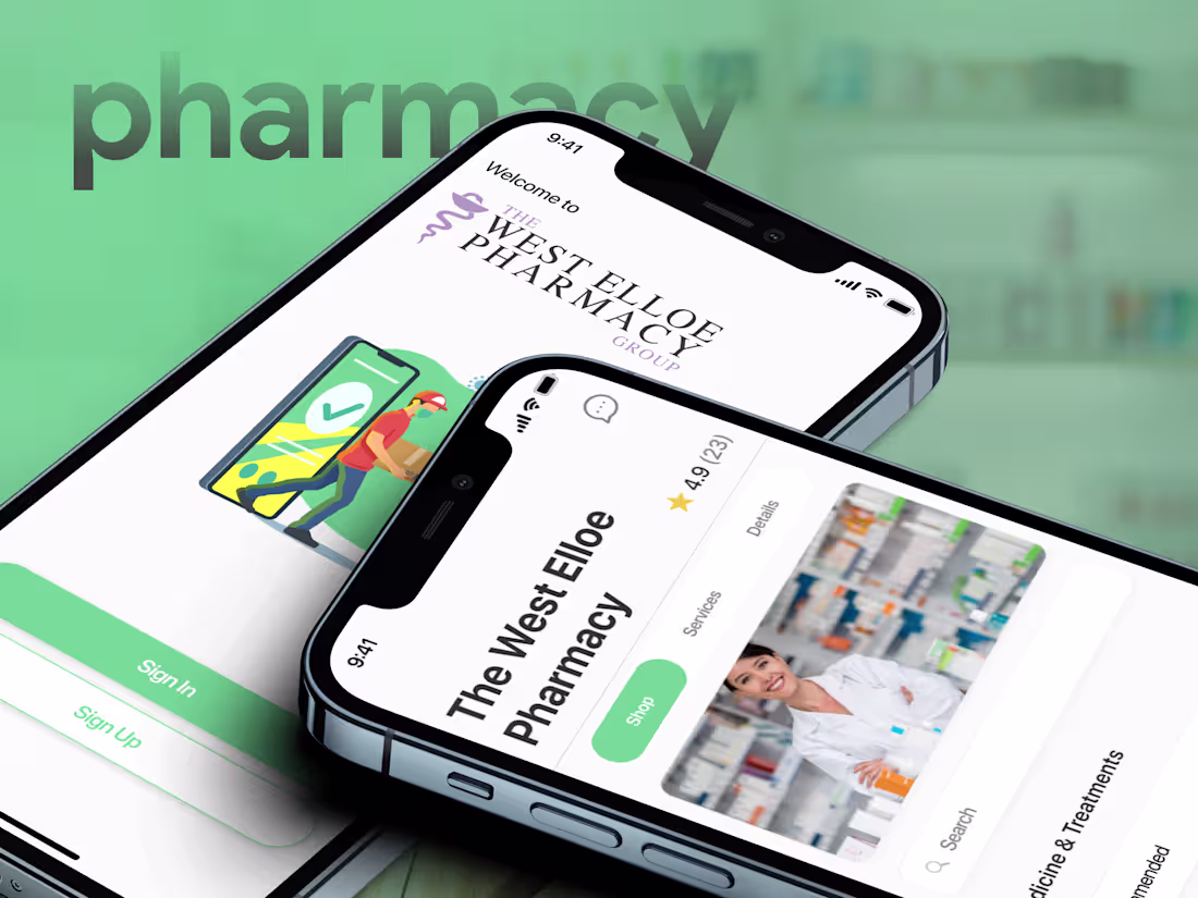 Cover image for The West Elloe Pharmacy Delivery